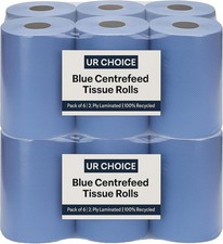 UR CHOICE 2 x Blue Centrefeed