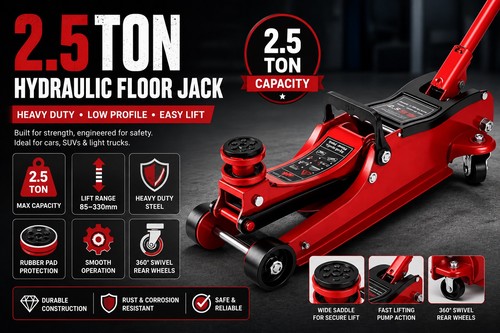 Ton trolley jack tonne - 2.5, low
