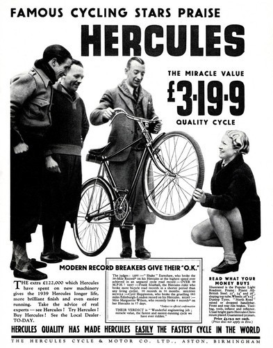 Hercules cycle poster print - hercules,