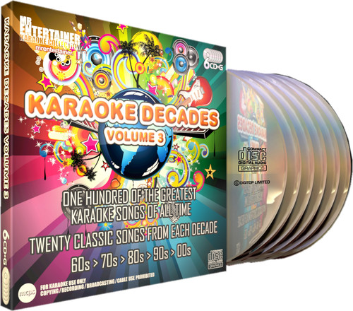 Entertainer karaoke decades - mr,