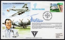 SIGNED LD ED COVER FLIGHT CAPTAIN KINDERMANN JUNKERS TEST PILOT GERMAN AIRCRAFT 
