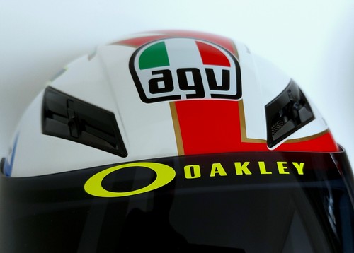 Oakley helmet visor - visor, decal