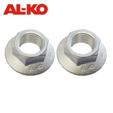 ALKO 36mm One Shot Nut Flanged Hub M27 Caravan Trailer 2361 Genuine - PACK OF 2