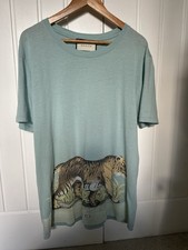 Gucci Tiger Print Gradient T
