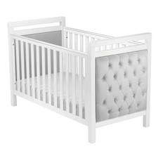 Babymore Velvet Deluxe Cot Bed