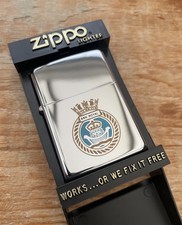 HMS Ark Royal Zippo Lighter 1990, Rare, Highly Collectible, New Condition.