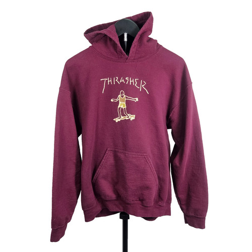 Vtg thrasher gonz hoodie mens - thrasher,