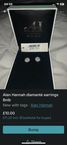Alan hannah diamanté - alan,