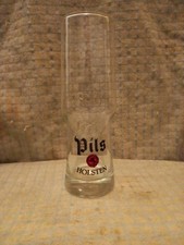 Rare Holsten Pils Lager Glass Vintage 50s Glass Rare Breweriana Good Condition.