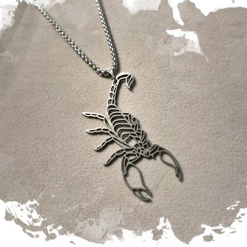 Filigree scorpion pendant - filigree,
