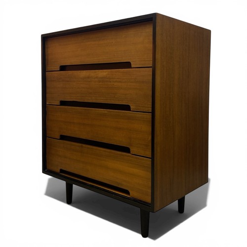 Midcentury stag chest drawers - midcentury,
