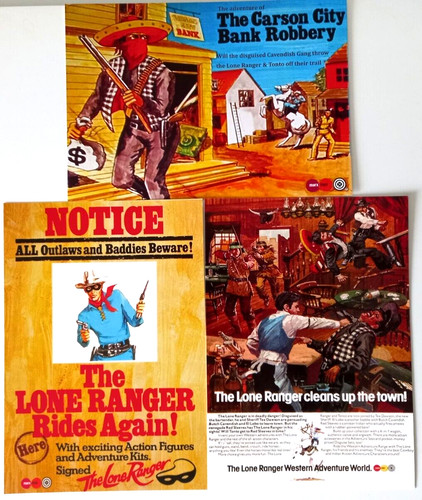 Lone ranger marx toys - ranger,