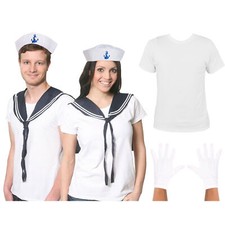 SAILOR HAT SCARF AND GLOVES