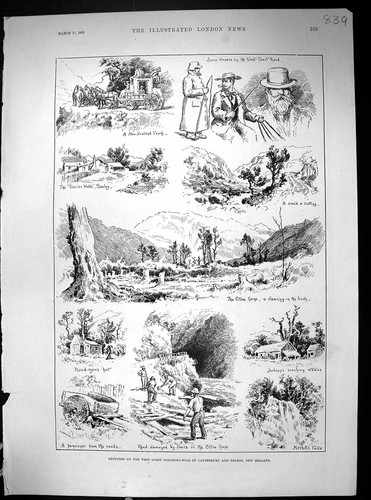 Old 1889 coaching road - old,