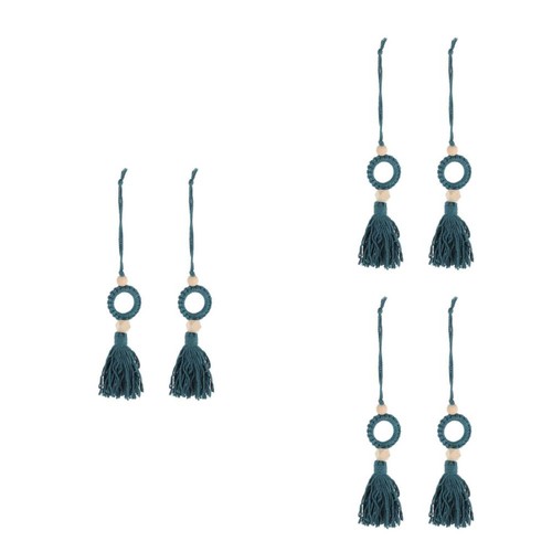 Pcs farmhouse key tassels - 6,