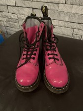 Pink Doc Martens, Size 3.