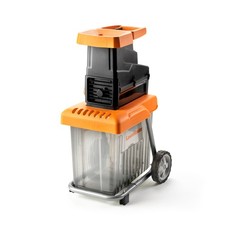 LawnMaster Quiet Garden Shredder - 2800W Electric Drum Shredder, 60L Capacity