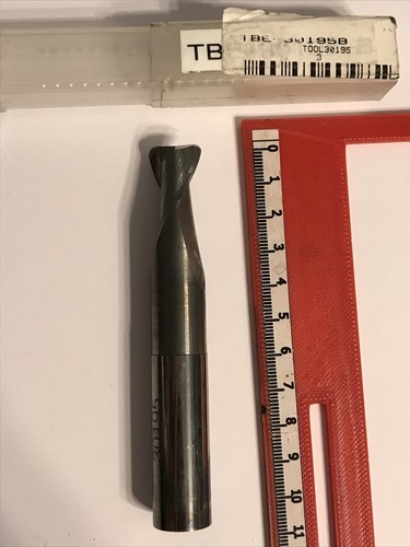16mm end mill 5mm rad - mill, solid