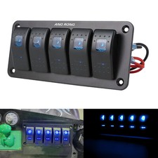 5 Gang Toggle Rocker Switch