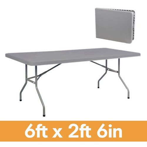 Grey plastic 6ft - plastic, 6in