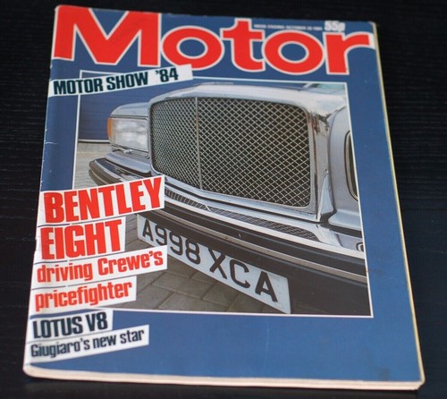 Motor magazine oct 1984 - magazine,