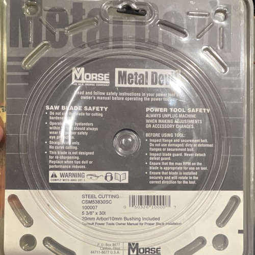 Morse metal devil steel - metal,