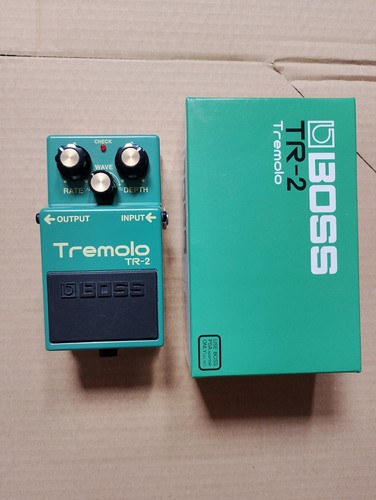 Boss tremolo guitar - boss, tr-2