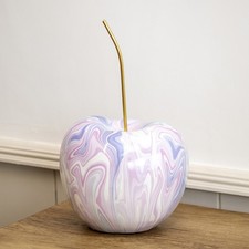 Marble Effect Pastel Apple