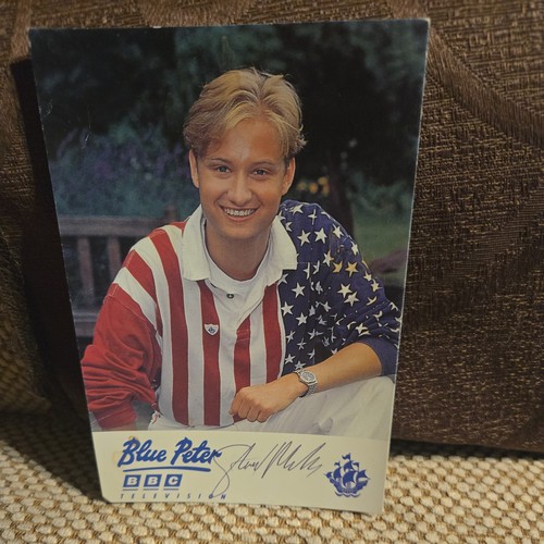 Blue peter stuart miles - miles, signed