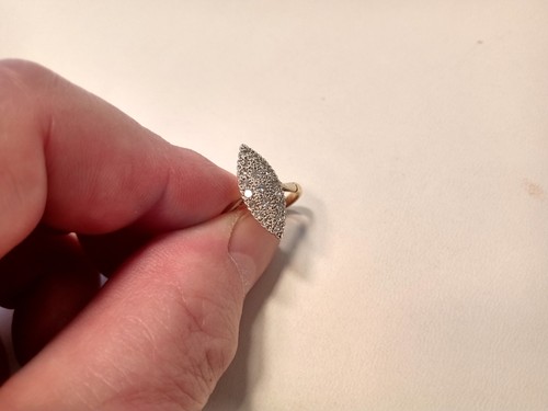 18ct and plat - 18ct,