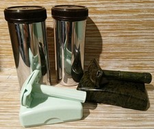 Vintage English Green Bakelite