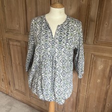 Anokhi Cotton Blouse  Size XL