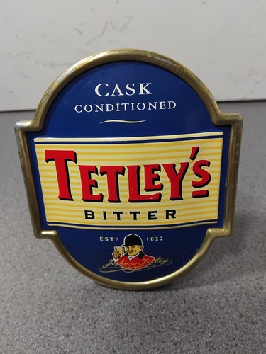Tetley bitter pump handle - tetley's,