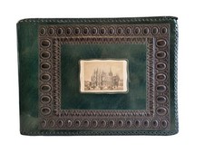 Large Antique Victorian Edwardian Leather Album Milan Cathedral Duomo Di Milano