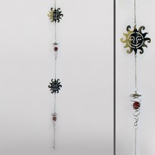 Twin Sunshine & Spiral Silver