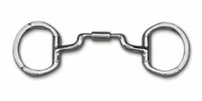 GENUINE Myler Eggbutt with Hooks Medium Wide Port Comfort Snaffle MB 05 30055 5"