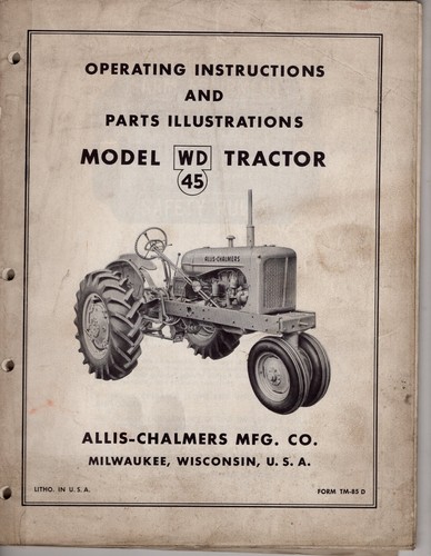 1953 1957 allis chalmers - 1953-1957, allis-chalmers
