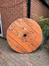 Large Wooden Reel Table Top