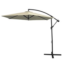 Monster Shop Cream Cantilever Parasol - Used - Good Customer Return UG