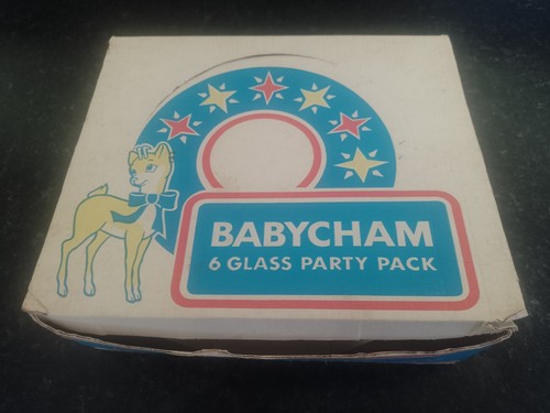 Babycham glasses party pack - glasses,