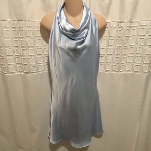 Nwt zara light blue satin - nwt,
