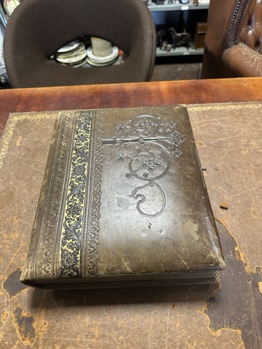 Antique victorian era embossed - antique,