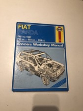 Haynes Manual Fiat Panda
