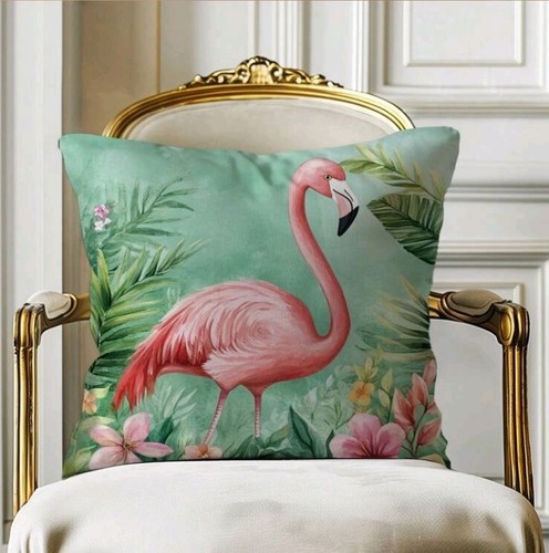 Beautiful pink flamingo - x,