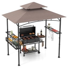 8x5 FT Outdoor Grill Gazebo