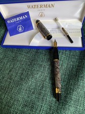 WATERMAN CHARCOAL/BLACK MARBLE