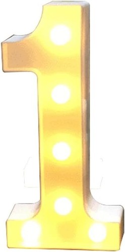 Led number light marquee - number, up