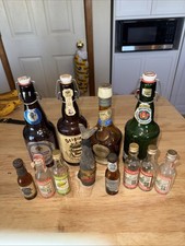 Mini Whiskey Bottles: Russian, Dom And Some Old Growlers
