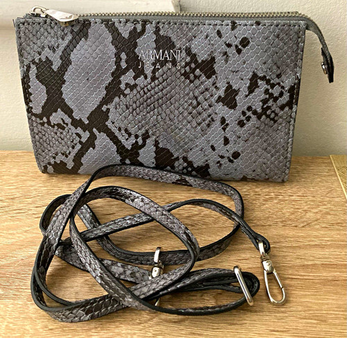 Armani jeans snake print - armani, faux