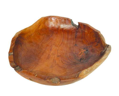 Large rustic table bowl - rustic, 40cm